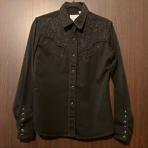 Black Western Shirt
